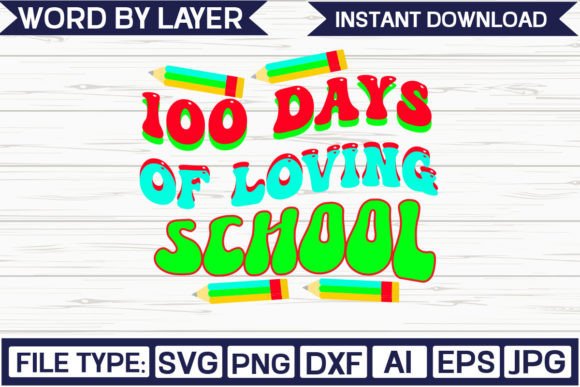 100 Days of Loving School SVG: A Stitch Test