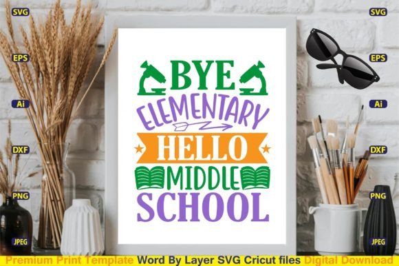 Bye Elementary Hello Middle School Design Review