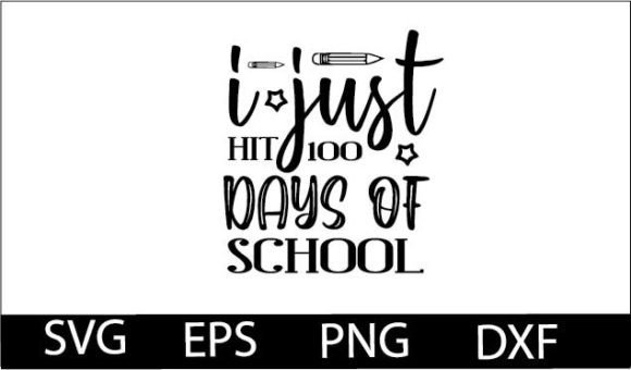 I Just Hit 100 Days of School SVG Design Review