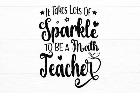 It Takes Lots of Sparkle Math Teacher Design Review