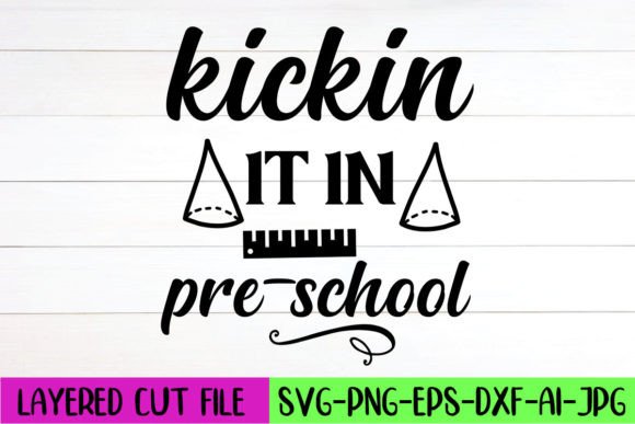 Kickin It in Pre-school SVG: A Stitch Test Review