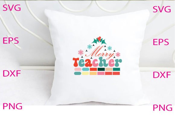 Merry Teacher SVG Design: An Embroidery Review
