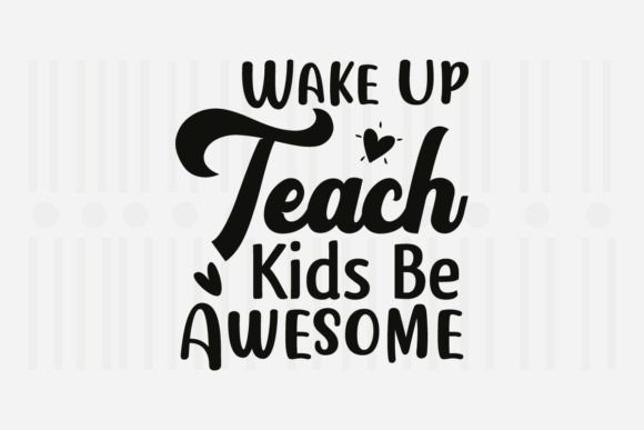Wake Up Teach Kids Be Awesome: An Embroidery Review